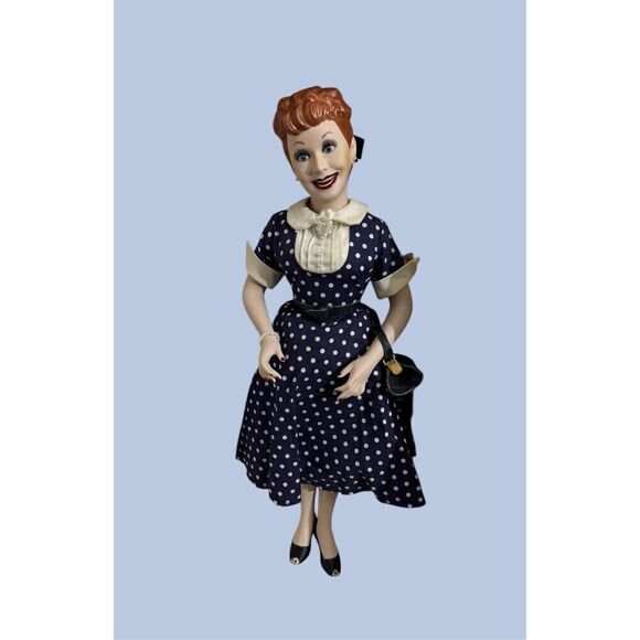Lucille Ball / I Love Lucy / Hamilton Collection Fine Porcelain 18” Doll / IOB - Picture 12 of 15